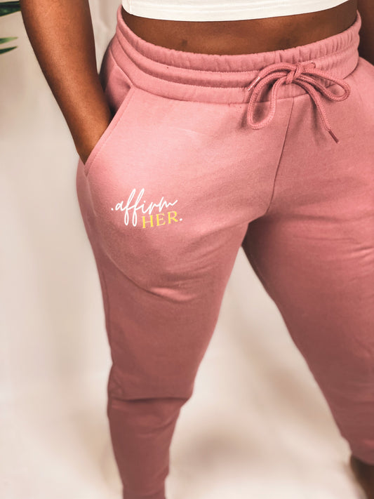 The "Affirmations & Chill" Joggers